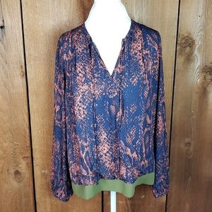 CAbi Long Sleeve Blouse